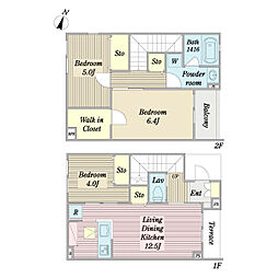 間取図画像 3LDK
