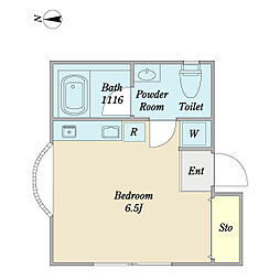間取図画像 ワンルーム