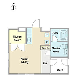 間取図画像 ワンルーム
