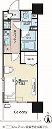 BLESS三軒茶屋WEST 1Kの間取図画像