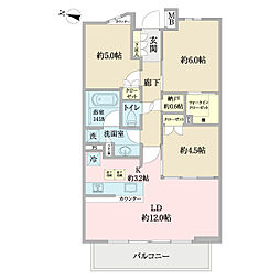 間取図画像 2SLDK