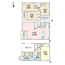 物件画像 南葛西3丁目新築戸建て1号棟