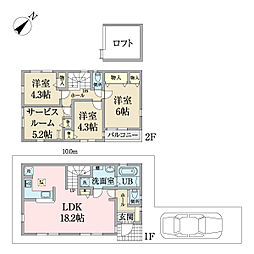 物件画像 江戸川北葛西5期　新築戸建3号棟