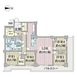 清新北ハイツ7号棟