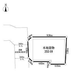 足立区中川二丁目土地