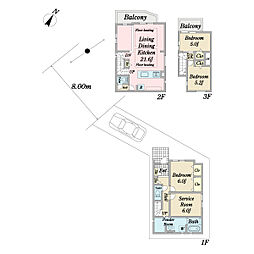 物件画像 江戸川区北篠崎5期1号棟