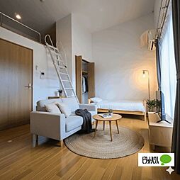 ロフティ上賀茂 2階1Kのリビング/ダイニング