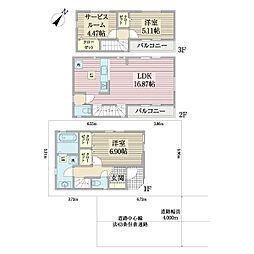 物件画像 市川市福栄107 1号棟