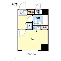 間取図画像 ワンルーム