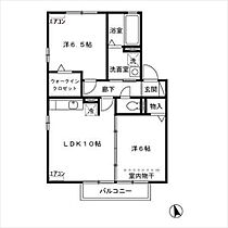 ウィニング・ワン 202 ｜ 栃木県佐野市高萩町（賃貸アパート2LDK・2階・53.76㎡） その2