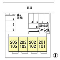 ハウ　オリ　ハレ 202 ｜ 栃木県佐野市北茂呂町（賃貸アパート1LDK・2階・33.39㎡） その18