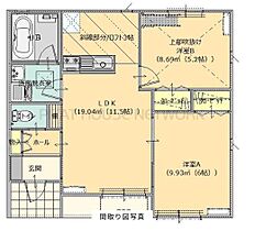 ノースヒルズIII C-1 ｜ 栃木県栃木市箱森町22-5-5（賃貸アパート2LDK・1階・50.51㎡） その2