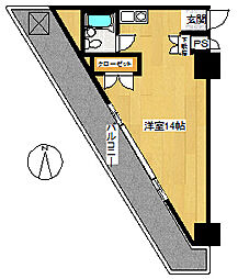 間取図画像 ワンルーム
