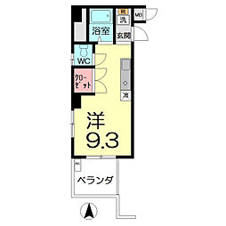 間取図画像 ワンルーム