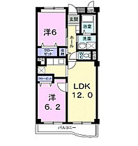 プリムヴェール 106 ｜ 埼玉県春日部市緑町3丁目5-10（賃貸マンション2LDK・1階・55.08㎡） その2