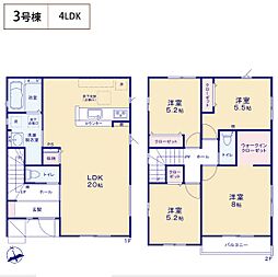 物件画像 飯能市川寺　第4期　新築住宅全3棟　3号棟