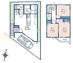 物件画像 所沢市西狭山ケ丘2丁目　第2期　新築住宅全1棟