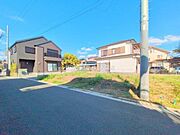 区画整理で新しい街並み