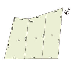 物件画像 川越市郭町2丁目　土地　3区画