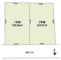 物件画像 川越市大字的場1期　土地　1号地