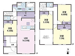 物件画像 川越大袋　新築戸建　1号棟