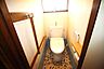 トイレ：温水洗浄便座付きのトイレです。