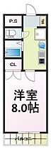 エスポワールさくら 407 ｜ 愛媛県東温市北方3213-2（賃貸マンション1K・4階・25.80㎡） その2