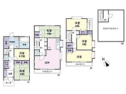 物件画像 所沢市狭山ケ丘2丁目　中古戸建