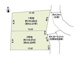 所沢市大字上安松　17期　土地　2号地