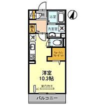 メテオール  ｜ 埼玉県桶川市泉1丁目8-6（賃貸アパート1R・3階・30.03㎡） その2