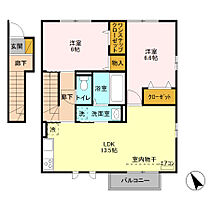 埼玉県鴻巣市広田（賃貸アパート2LDK・2階・65.06㎡） その2