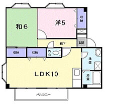 埼玉県鴻巣市大芦4564-1（賃貸アパート2LDK・2階・59.43㎡） その2