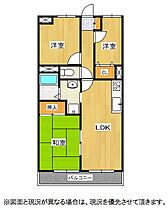 パークサイドマンション 302 ｜ 埼玉県鴻巣市新宿1丁目75（賃貸マンション3LDK・3階・60.75㎡） その2