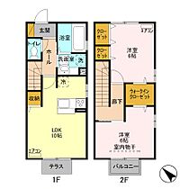 埼玉県行田市桜町3丁目2-27（賃貸アパート2LDK・1階・60.06㎡） その2