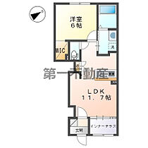 リッツ・グランディールII 102 ｜ 兵庫県加東市社1415-1（賃貸アパート1LDK・1階・45.49㎡） その2