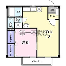 ドミールＢ 201 ｜ 兵庫県西脇市黒田庄町田高392（賃貸アパート1LDK・2階・40.04㎡） その2