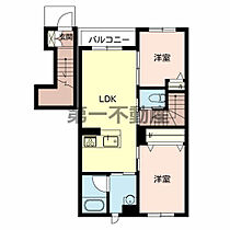 フェリシア小坂 202 ｜ 兵庫県西脇市小坂町104番1（賃貸アパート2LDK・2階・52.12㎡） その2