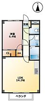 岐阜県大垣市福田町（賃貸アパート1LDK・1階・49.79㎡） その2