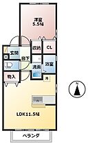 岐阜県大垣市島里2丁目（賃貸アパート1LDK・2階・41.22㎡） その2