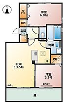 岐阜県揖斐郡大野町大字西方（賃貸アパート2LDK・1階・58.37㎡） その2