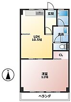 岐阜県大垣市外渕2丁目49-2（賃貸マンション1LDK・2階・49.60㎡） その2