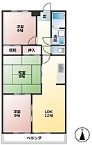 岐阜県大垣市東町2丁目（賃貸マンション3LDK・4階・60.23㎡） その2