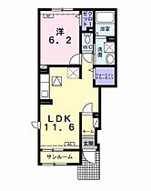 岐阜県大垣市中川町2丁目159番地（賃貸アパート1LDK・1階・43.61㎡） その2