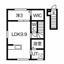 岐阜県大垣市割田町（賃貸アパート1LDK・2階・43.64㎡） その2