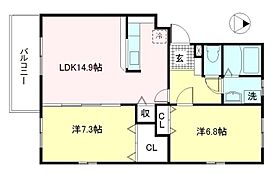 グレイス飯田  ｜ 長野県松本市清水2丁目（賃貸マンション2LDK・3階・63.90㎡） その2