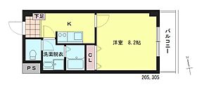 長野県松本市野溝木工2丁目（賃貸マンション1K・2階・28.50㎡） その2