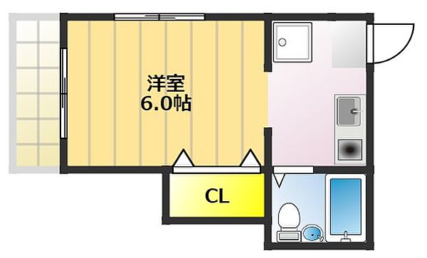 メゾンアイラ 201｜東京都国立市西2丁目(賃貸マンション1K・2階・19.00㎡)の写真 その2