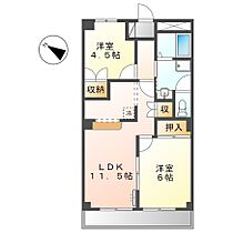 ロイヤルヒルズ 605 ｜ 埼玉県蓮田市蓮田1丁目（賃貸マンション2LDK・6階・49.50㎡） その2