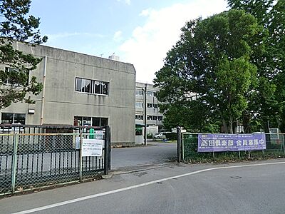 周辺：「柏市立高田小学校」学校のすぐ隣を流れる大堀川周辺には遊歩道が整備され緑豊かな畑や丘陵・森林がある自然豊かな所です。