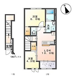 コンフォール弐番館 2階/202